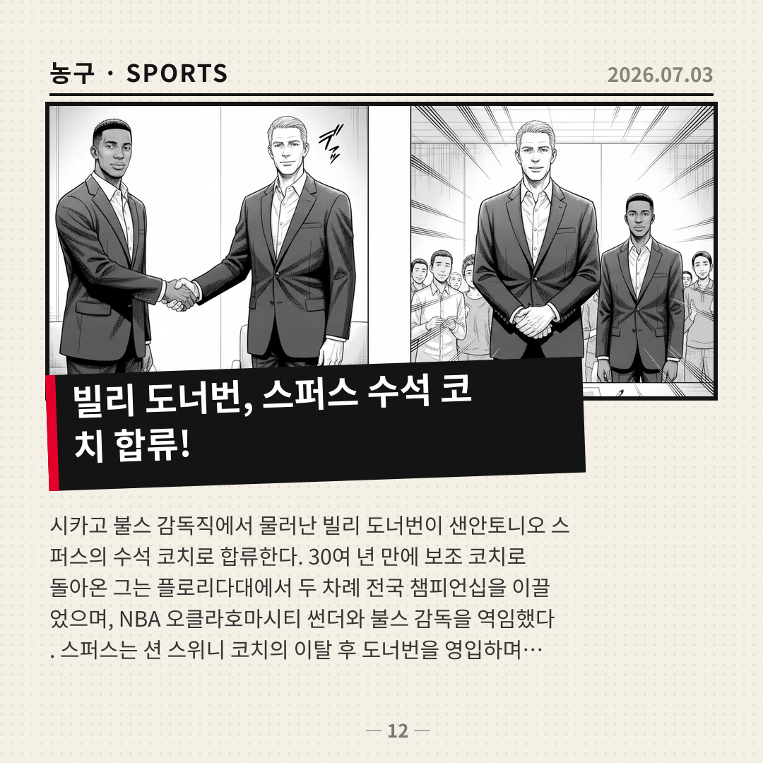 빌리 도너번, 샌안토니오 스퍼스 수석 코치로 합류
