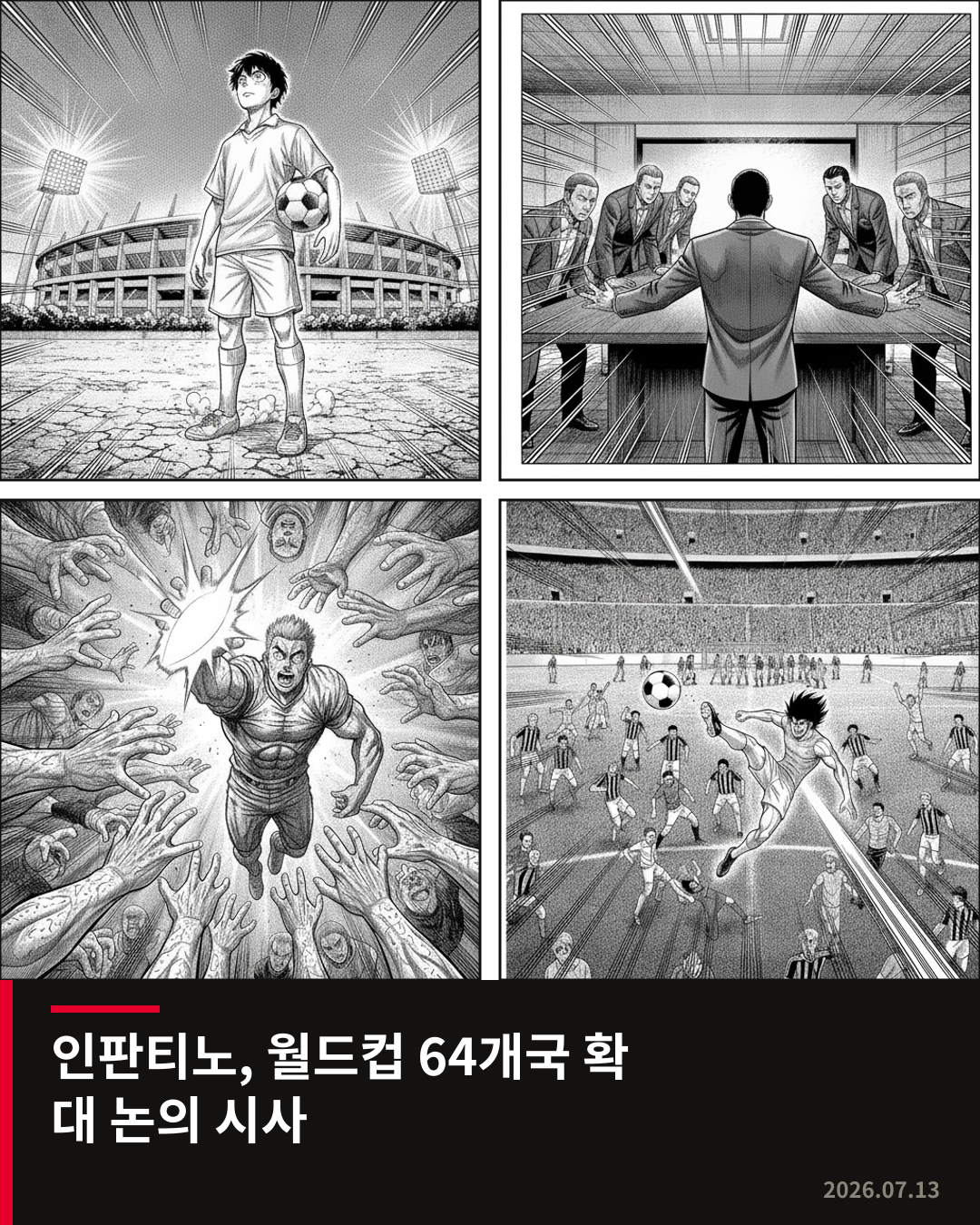 인판티노 회장, 월드컵 64개국 확대 논의 시사