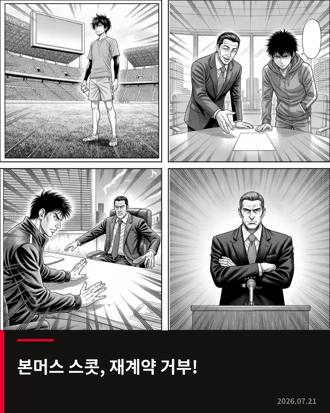 본머스 미드필더 알렉스 스콧, 재계약 거부